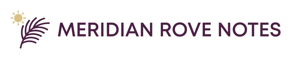 Meridian Rove Notes Meridian Rove Notes
